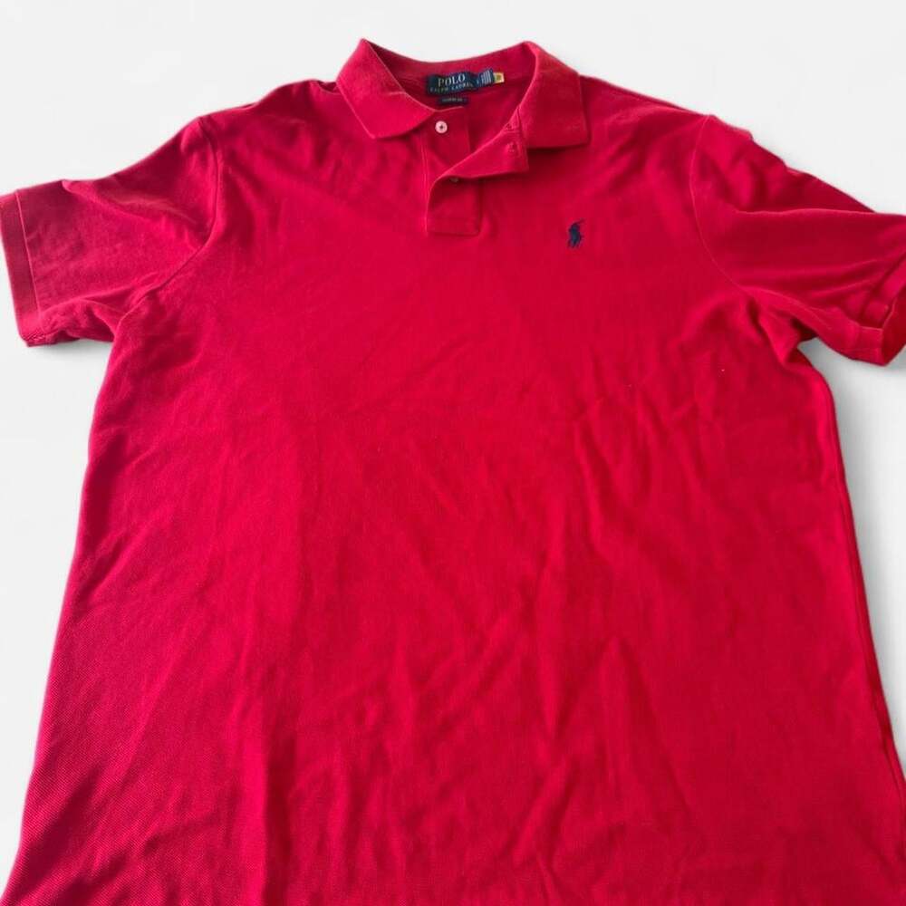 Polo Ralph Lauren Men's Red Polo-shirts